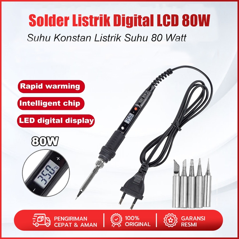 Solder 908S 80W Digital Adjustable Temperature - Solder Digital 80W/Solder 908S 80W Digital Adjustab