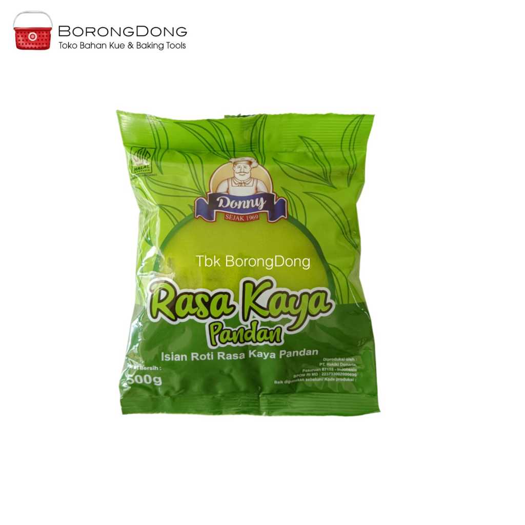 

Donny Rasa Kaya Pandan 500 Gr/ Isian Roti / Filling Roti