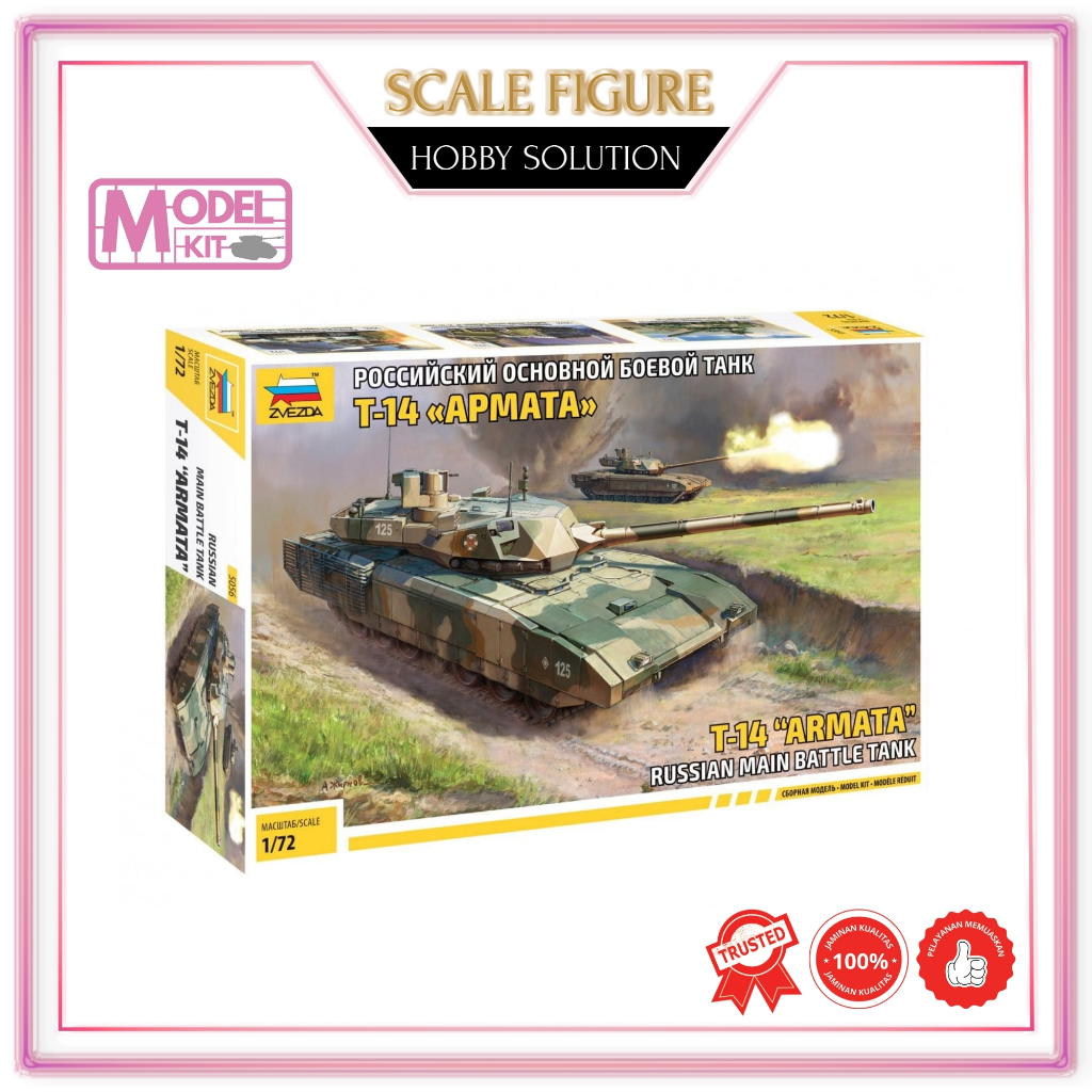 1/72 military modelkit ZVEZDA ZV5056 T-14 ''ARMATA'' RUSSIAN MAIN BATTLE TANK