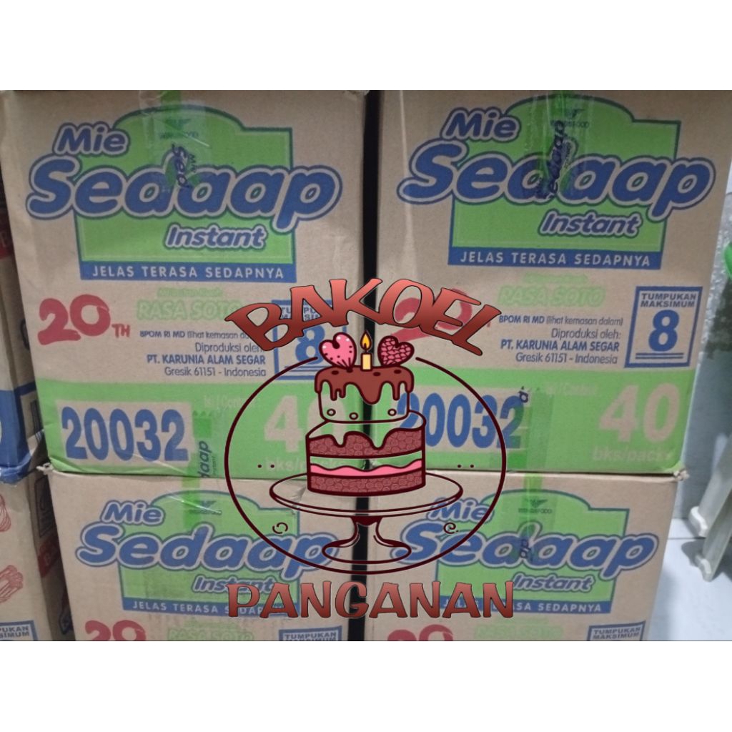 

SEDAAP SOTO 1 DUS ISI 40PCS