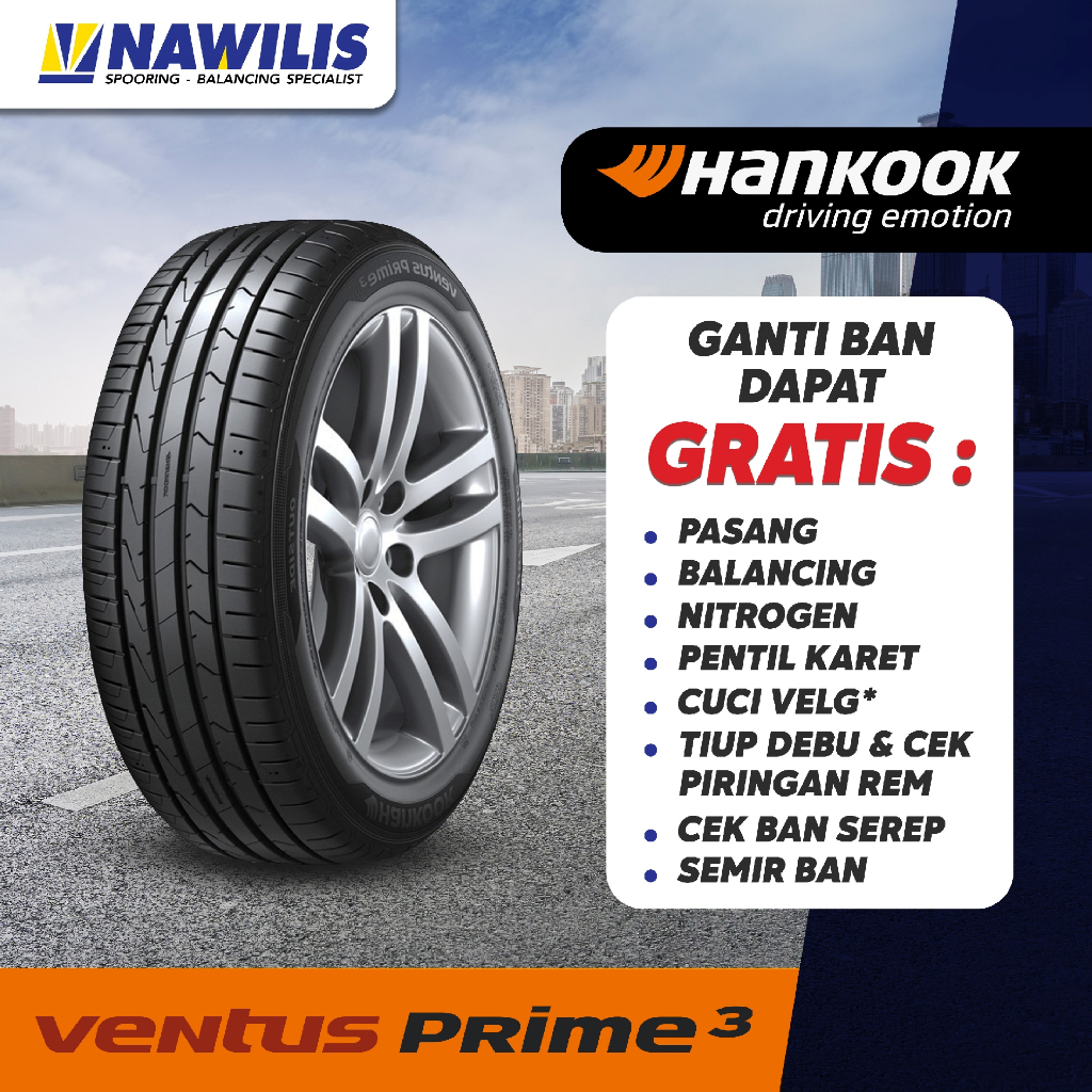 Ban Hankook 205/55 R17 Ventus Prime3