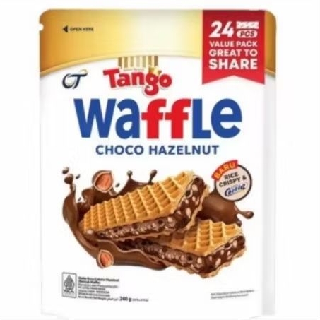 

Tango Waffle choco hazelnut pouch 204gr 24's‼️TERMURAH‼️Uk.Besar