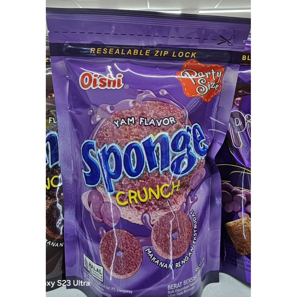 

Oishi Sponge Crunch Ubi 100g