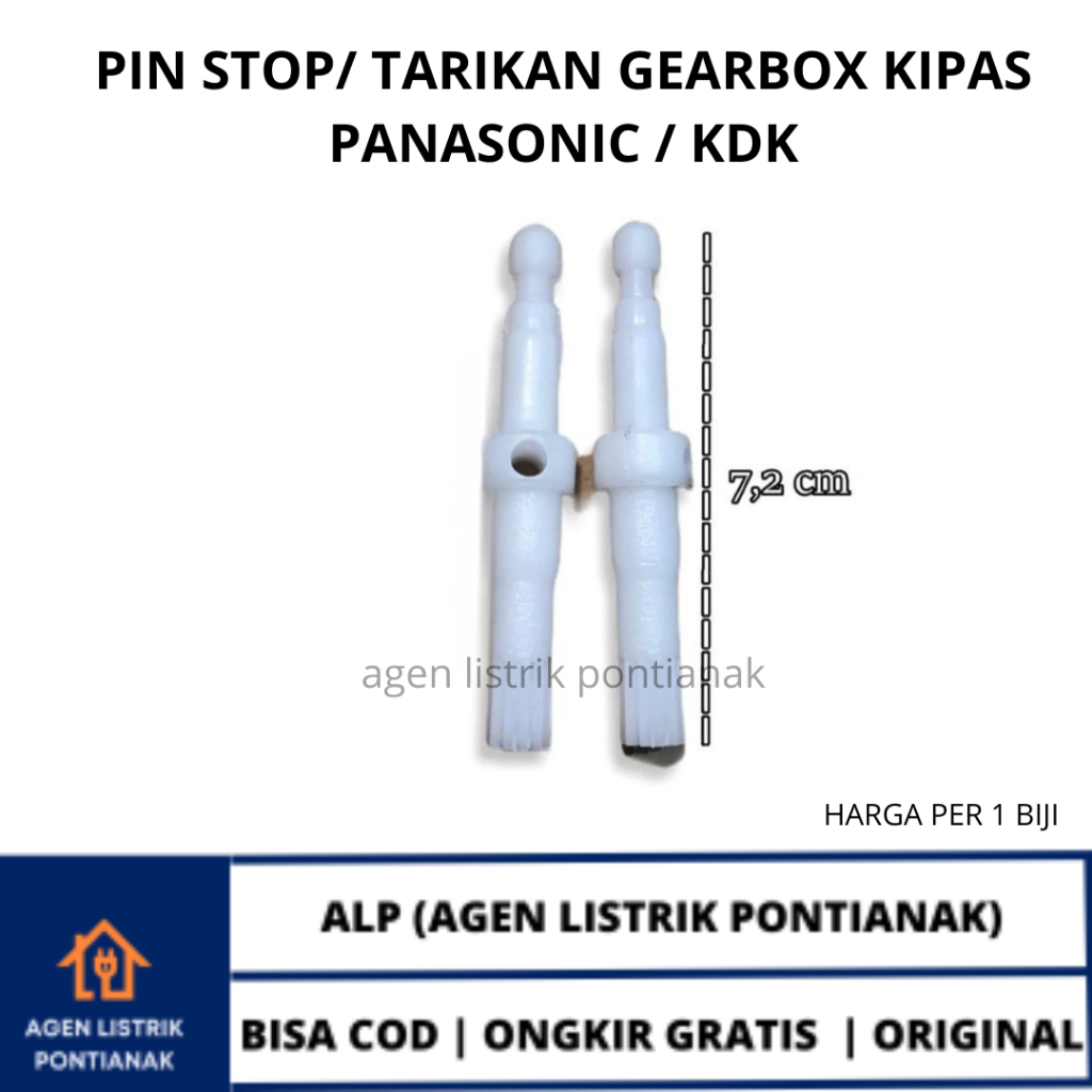 PIN STOP/ TARIKAN GEARBOX KIPAS PANASONIC / KDK
