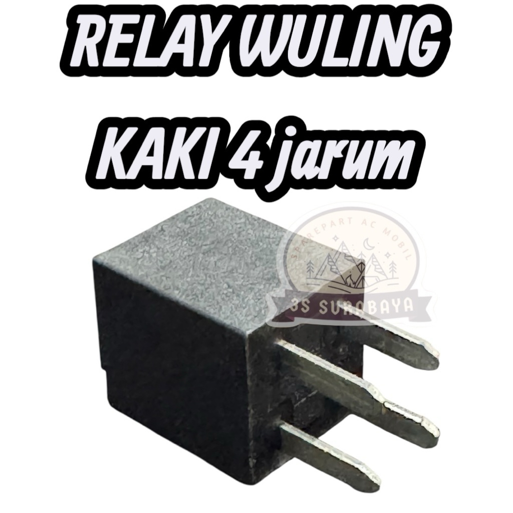 Relay Wuling Asli PLID kaki 4 Ac mobil Universal (Baru/New) Confero cortez almaz