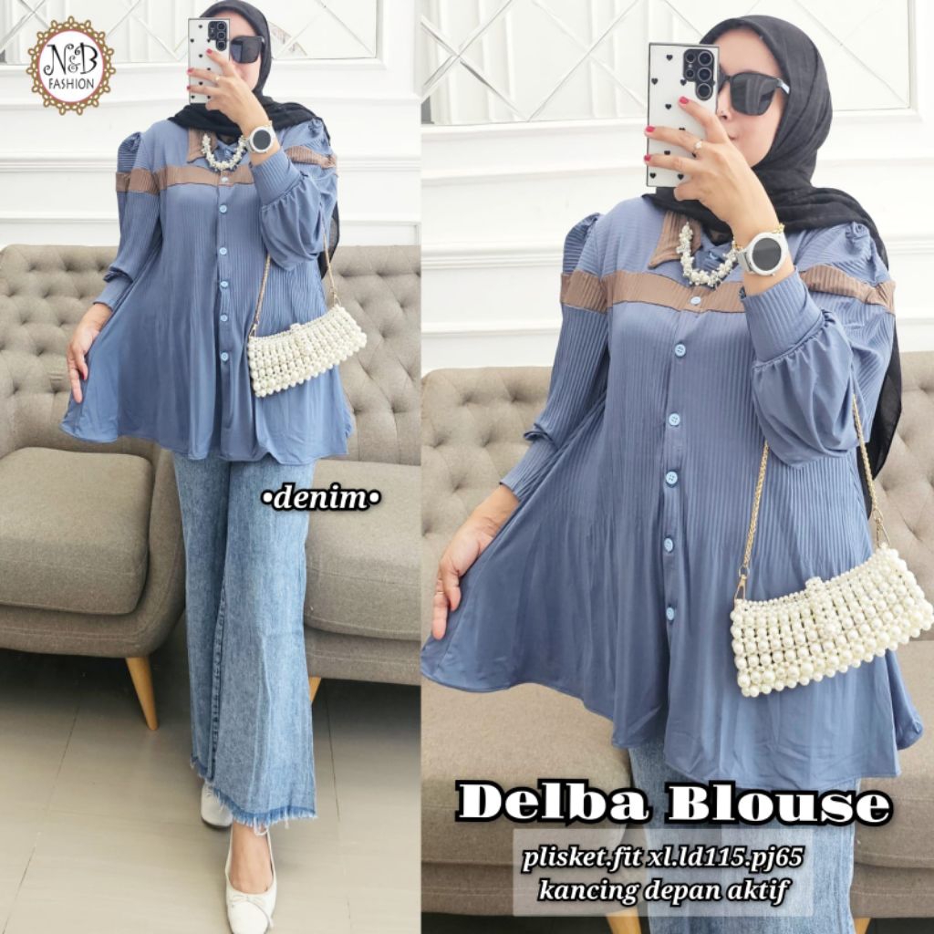 Belba Blouse | Belba Blouse'2 || POKY BLOUSE|| ROA TOP - Ori by N&B Fashion