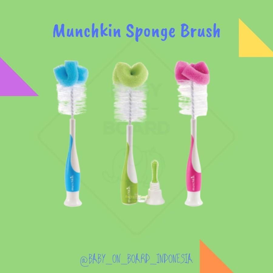 Munchkin Sponge Brush / Pemberih Botol Susu