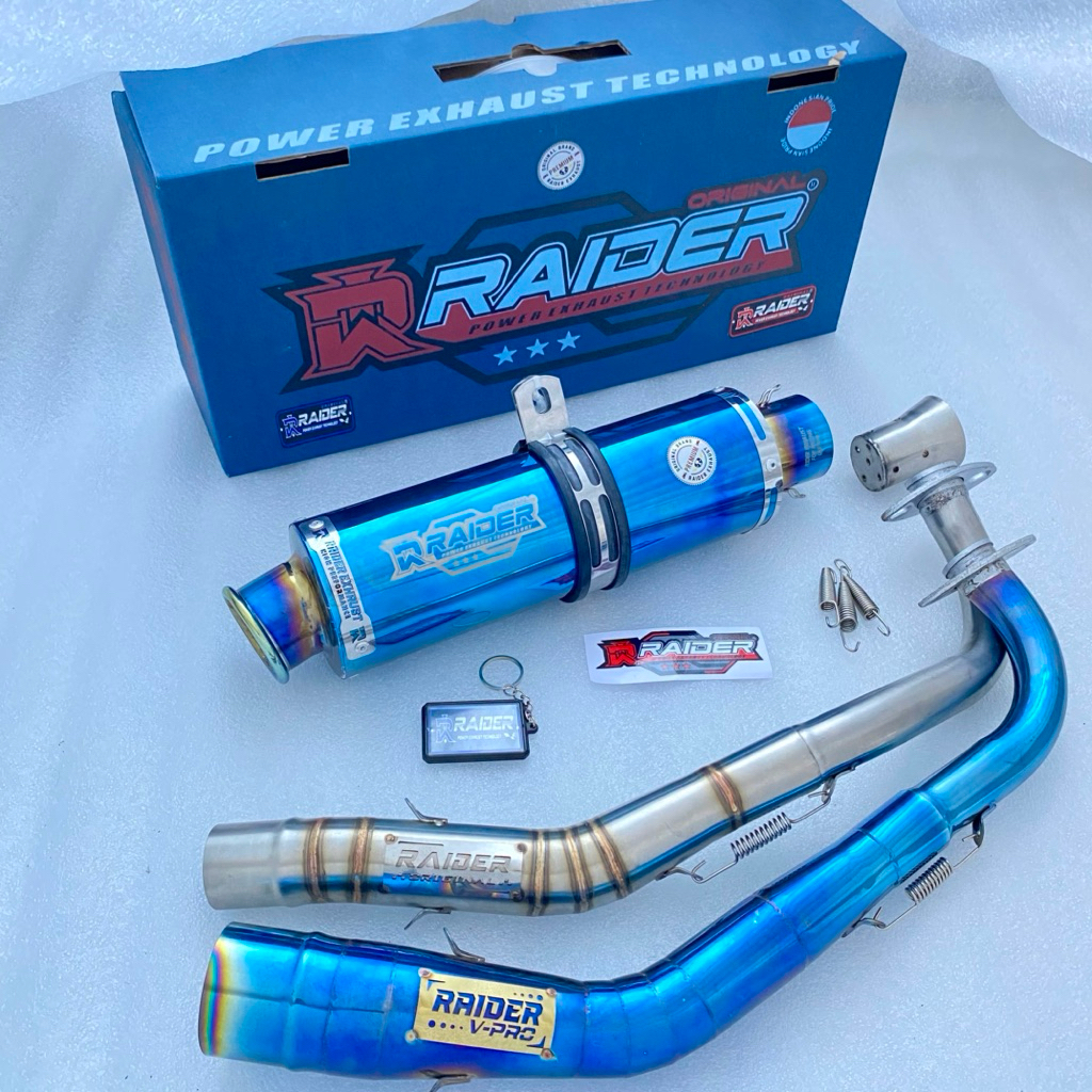 BAGUS KNALPOT RACING RAIDER MOTOR XMAX AEROX OLD PCX 150/160 ADV 150/160 VARIO  LEXI 155  BEAT OLD/n