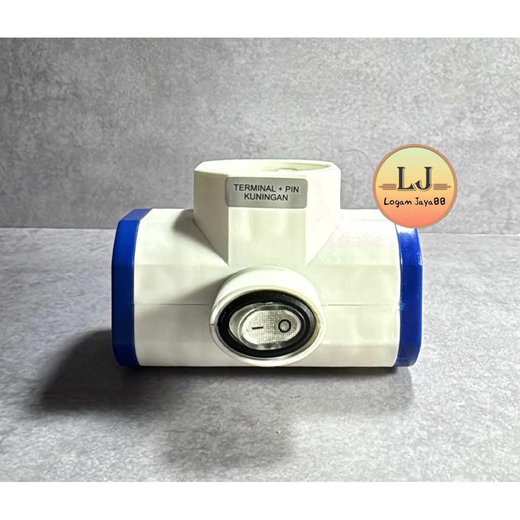 Stop Kontak Cabang 3 T SNI | Stop kontak + Switch On Off | Cok Cabang Loyal On Off