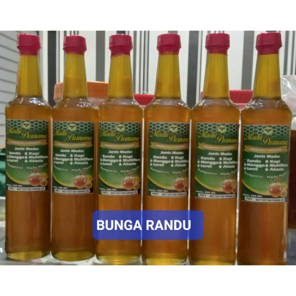 

MADU BUNGA RANDU kemasan 500 ml