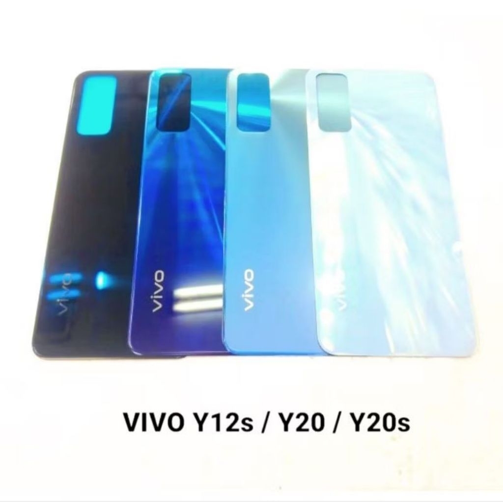 Back Casing Cover BackDoor Tutup Belakang HP VIVO Y12s / Y20 / Y20i / Y20s
