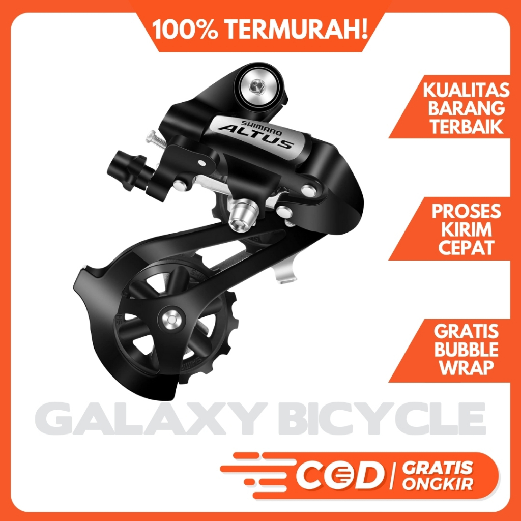 RD Shimano Altus M310 7/8/9 Speed Rear Derailleur Sepeda Lipat MTB Roadbike DLL