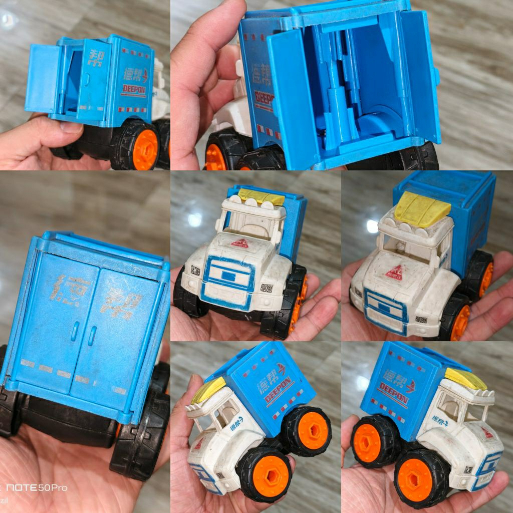 DIECAST DIE CAST JUALAN MAINAN MOBILAN MOBIL BAUT DIY BONGKAR PASANG TRUK TRUCK  EDUKASI TOYS SECOND