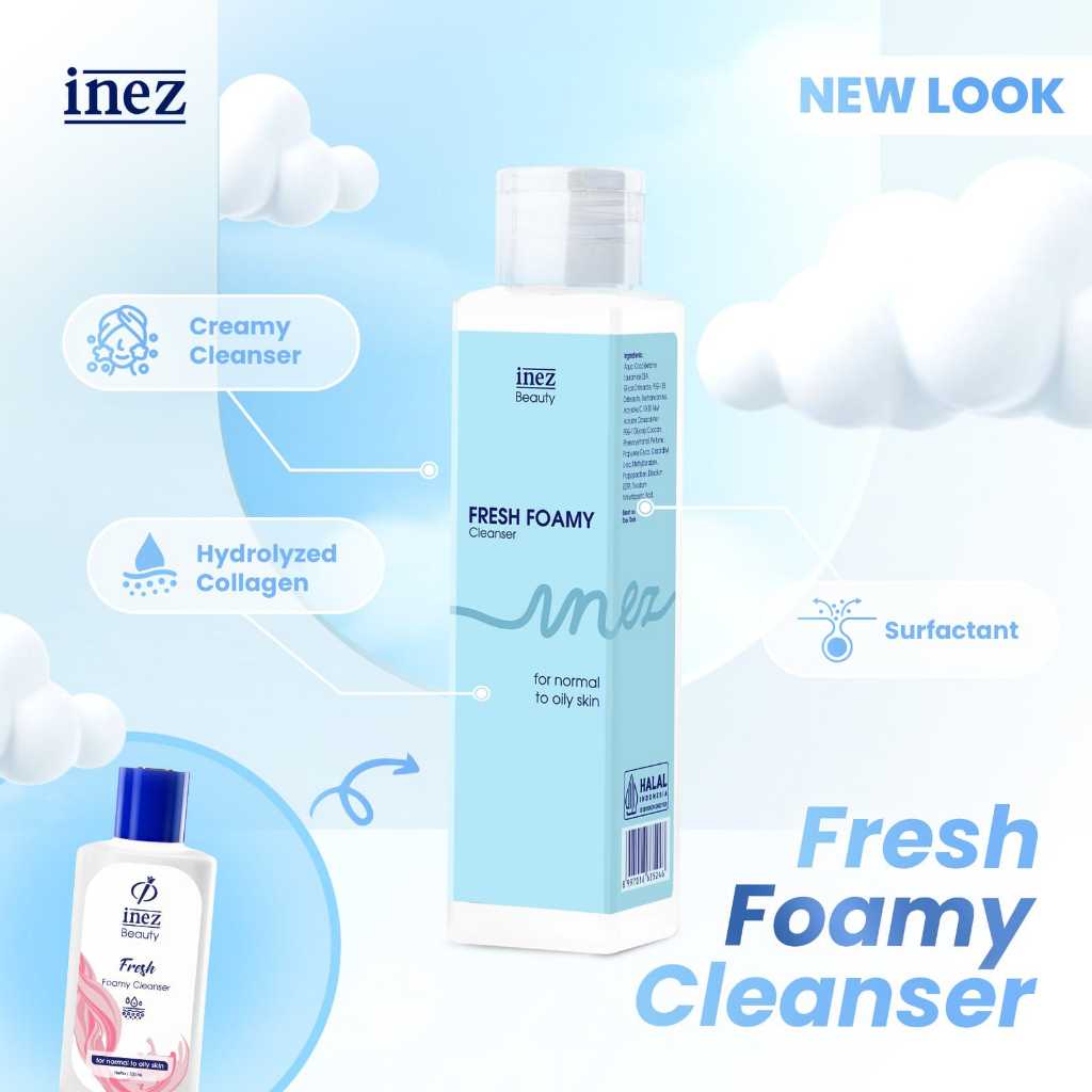 Inez Surabaya - Fresh Foamy Cleanser | Pembersih Wajah Inez