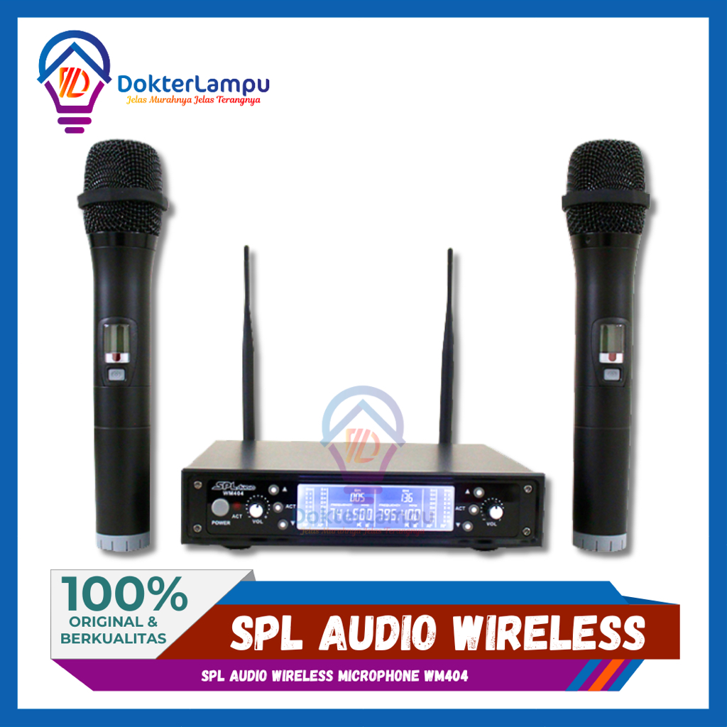 SPL Audio Wireless Microphone WM404