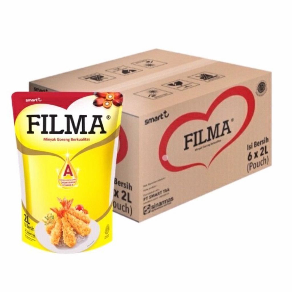 

Minyak goreng filma 2liter isi6