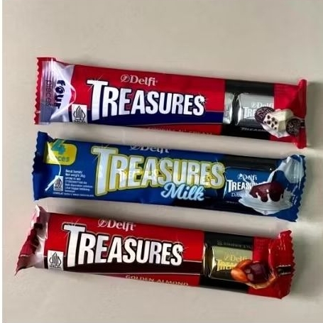 

DELFI TREASURE ALMOND DAN COOKIES 4 x 9Gr