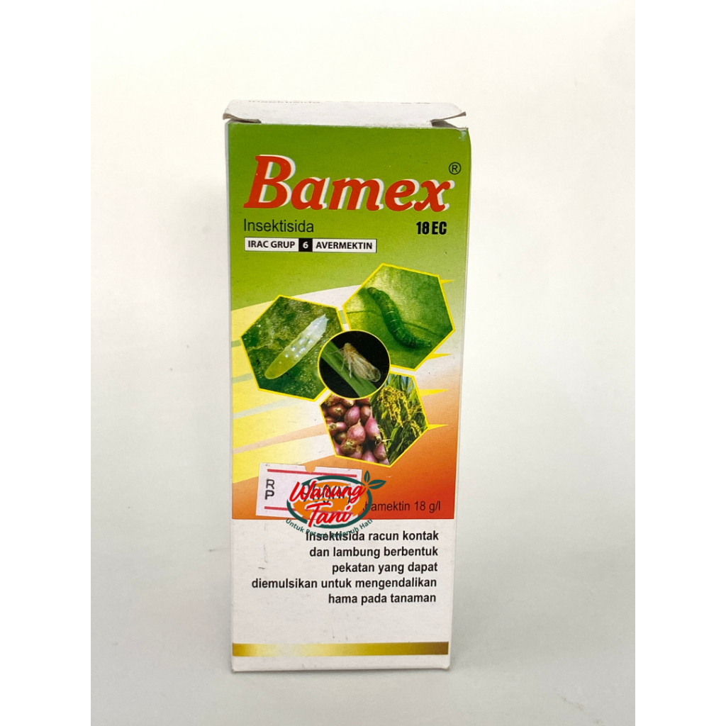 Bamex 18 EC – Insektisida & Akarisida Abamektin untuk Thrips, Tungau & Ulat