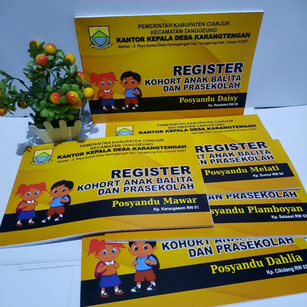 

Kohort Balita isi 50 Lembar Kaver Bisa Custom