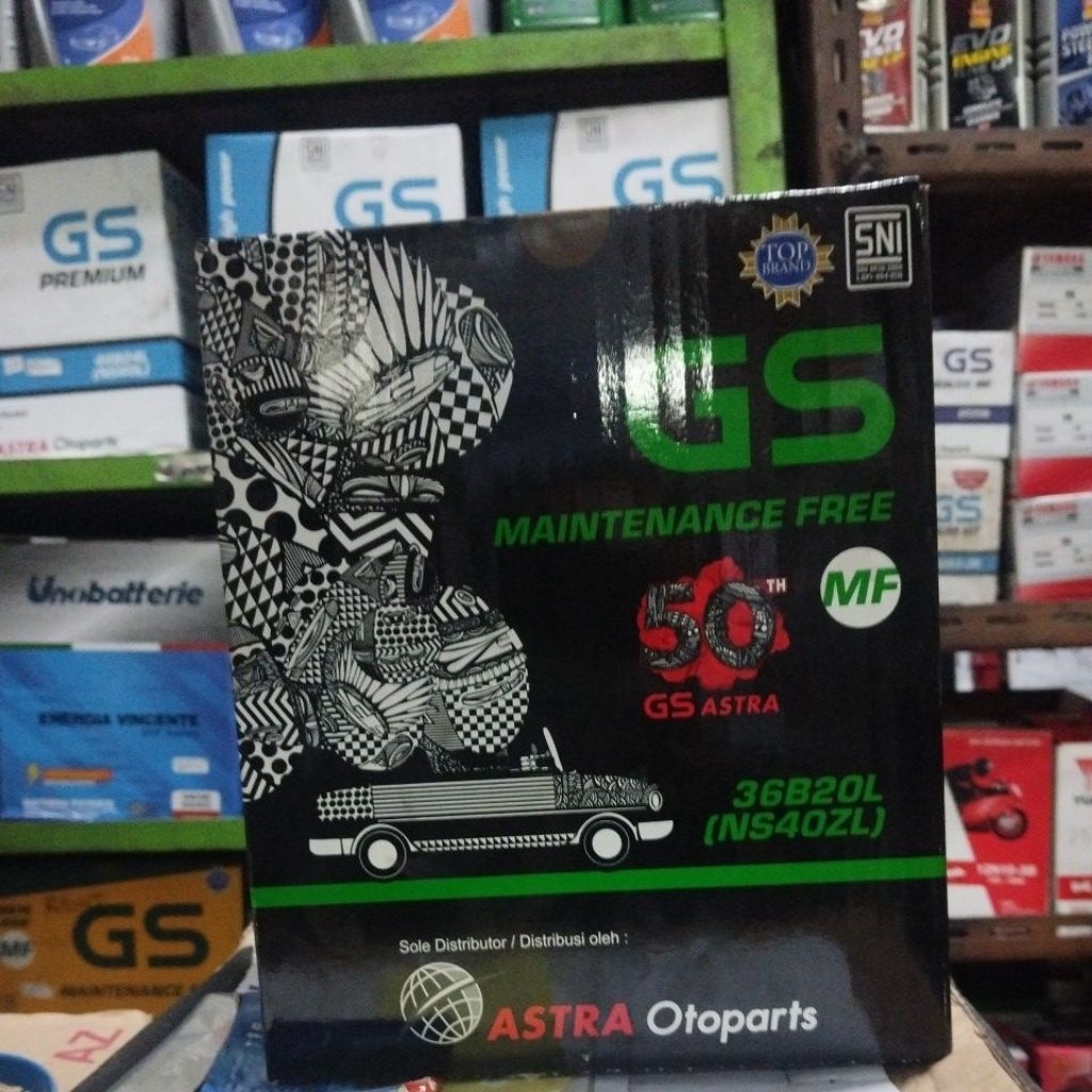 Aki GS Astra NS40 ZL Astra Otoparts