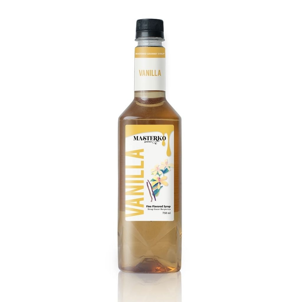 

Masterko Gourmet Syrup Vanilla Flavour ( Sirup Masterko Rasa Vanila )