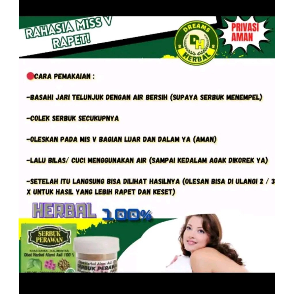 serbuk perawan anti pelakor