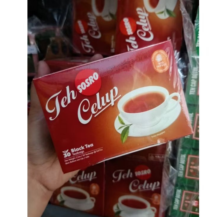

(ABDILA) Teh Celup Sosro isi 30 pcs