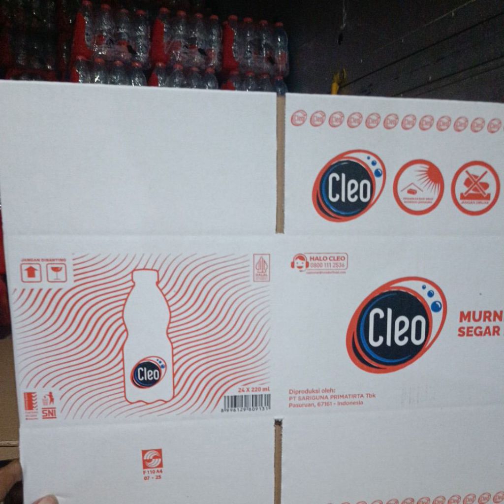 

CLEO BOTOL MINI 220ML 1x24pcs
