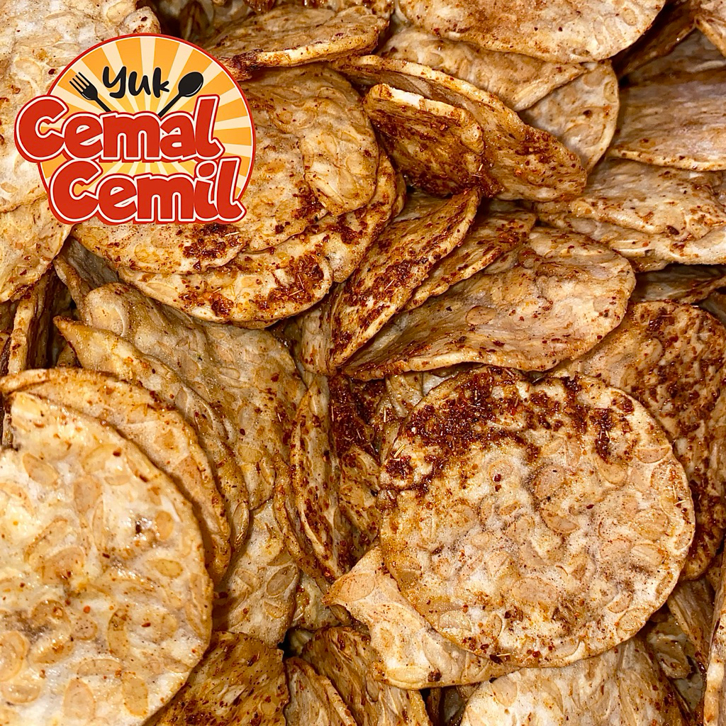 

KRIPIK TEMPE|KRIPIK TEMPE PEDAS DAUN JERUK|500gr