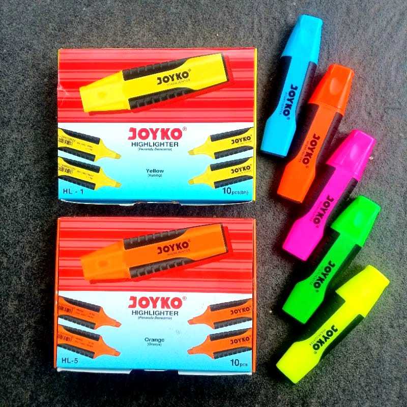 

JOYKO Highlighter Penanda Berwarna HL-73 ~ 84