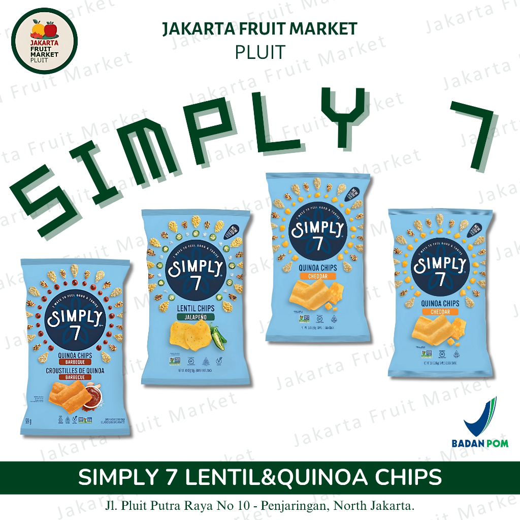 

Snack Simply 7 Lentil&Quinoa Potato Chips