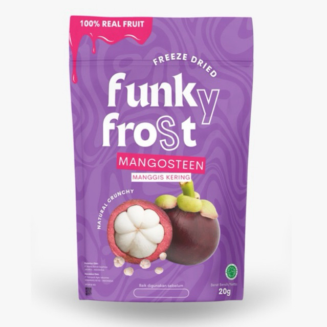 

Freeze Dried Fruit Mangosteen 20gr