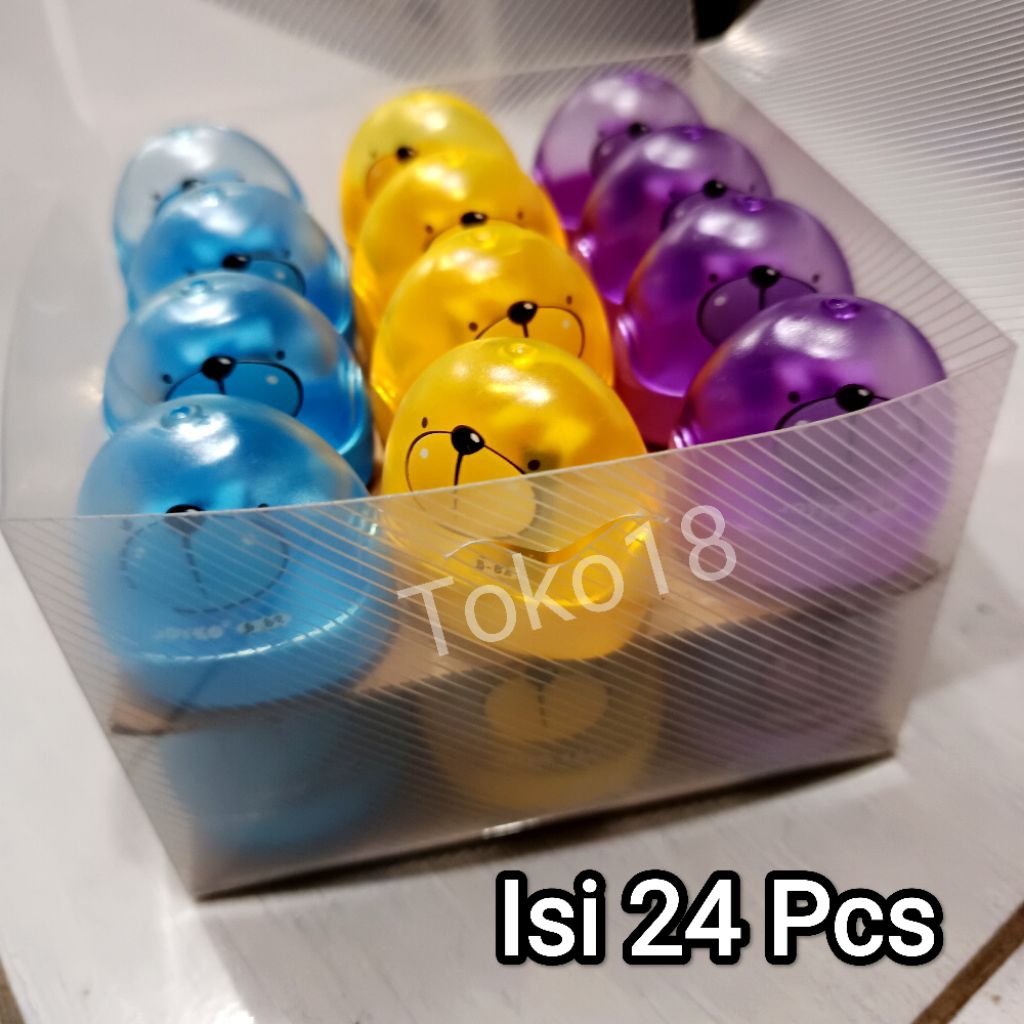 

1 Box Rautan Pensil Joyko Kepala Boneka (Isi 24 Pcs)