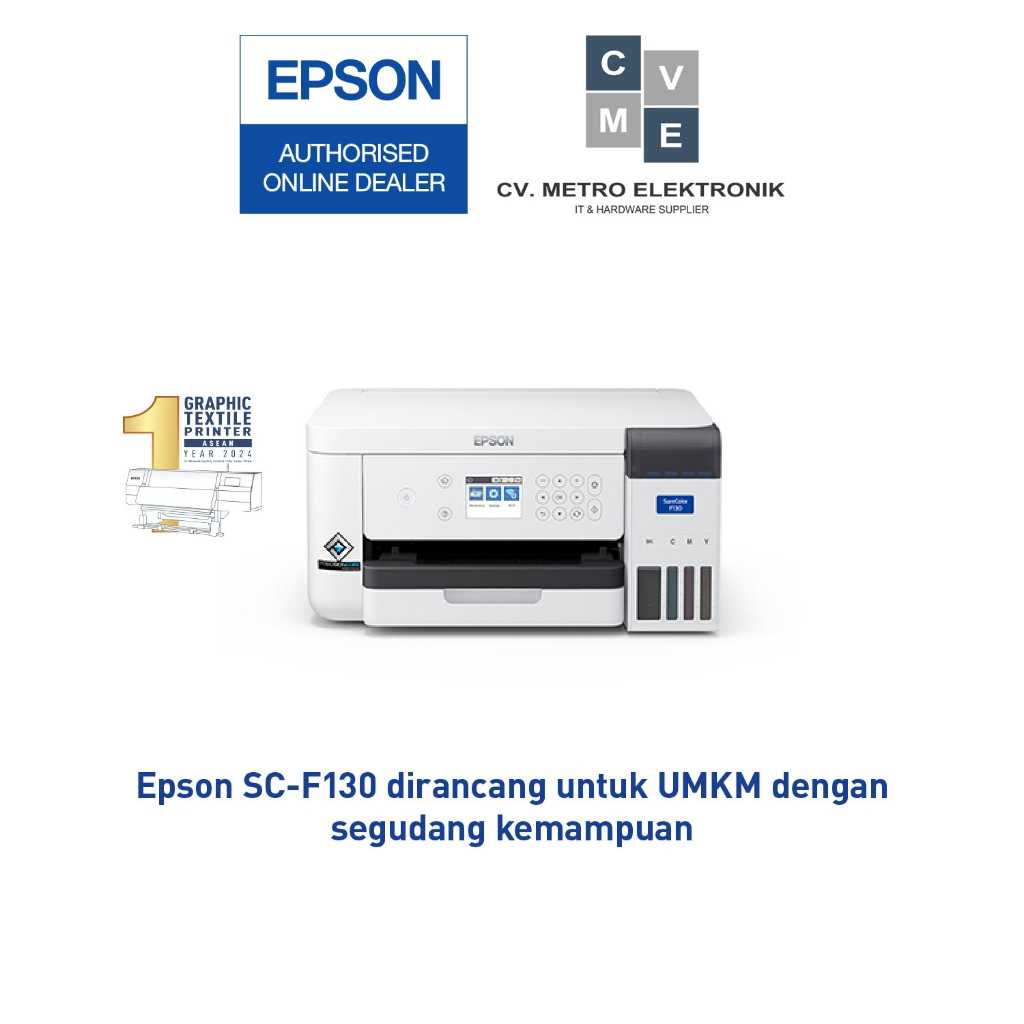 Printer Surecolor SC-F130 EPSON Surecolor  F130 Sublimation Printer A4