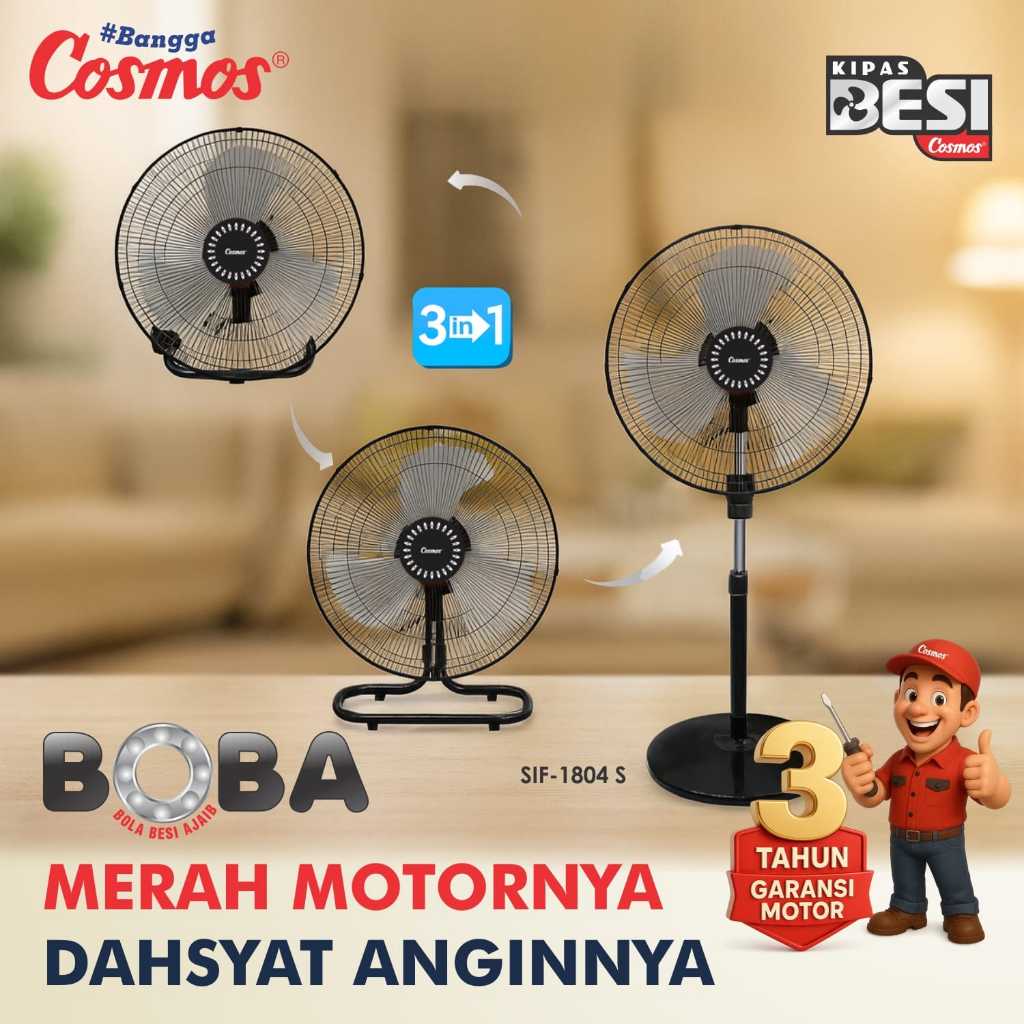 Cosmos Kipas Angin Besi WADESTA