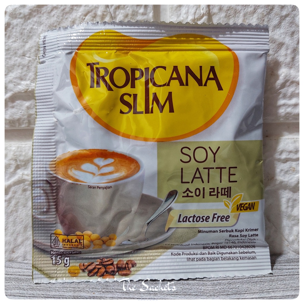 

Tropicana Slim Soy Latte Sachet