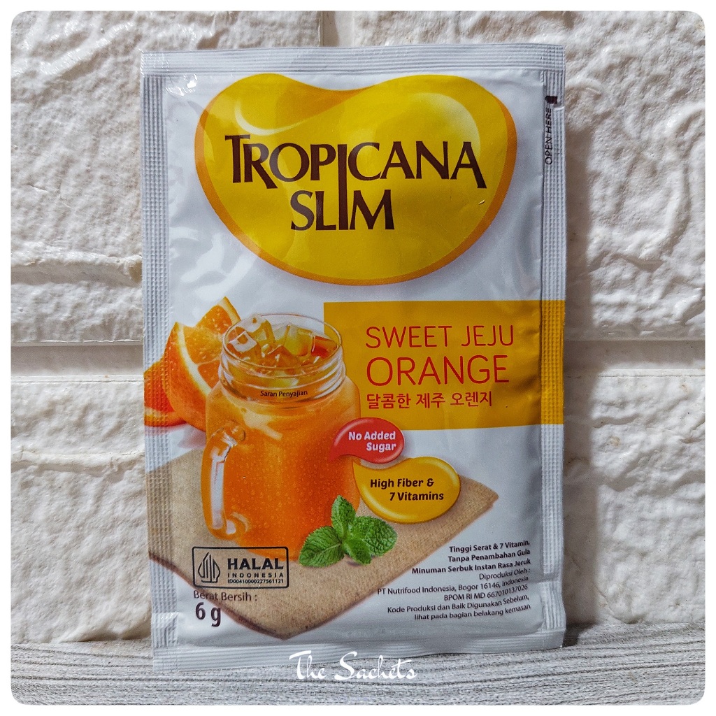

Tropicana Slim Sweet Jeju Orange Sachet