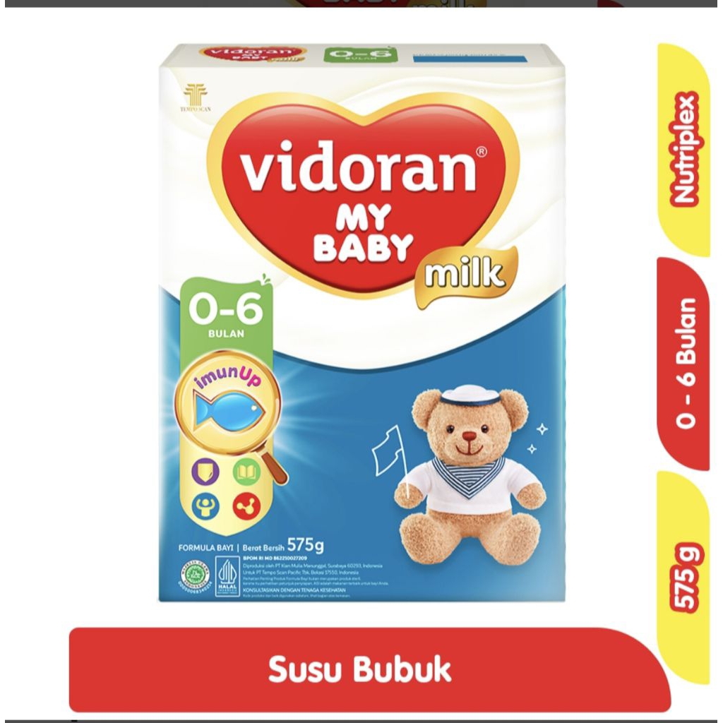 VIDORAN 0 - 6 bulan 575gram
