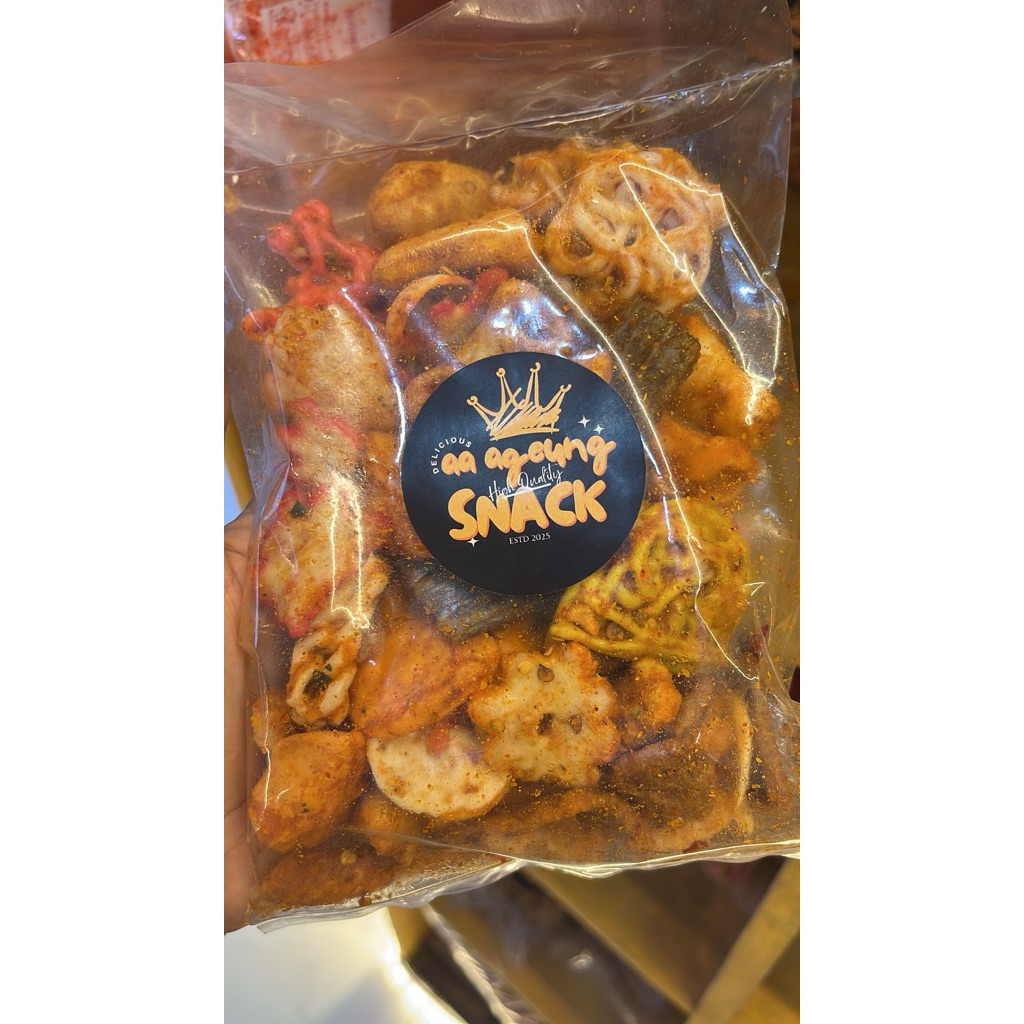 

SEBLAK CAMPUR PEDAS ASIN (100gram)