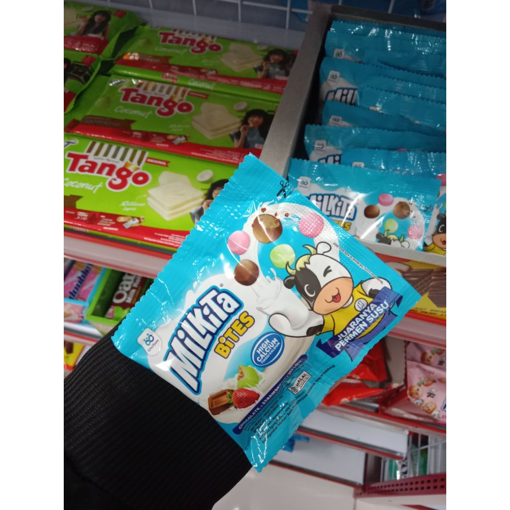 

PERMEN MILKITA BITES PERMEN SUSU HIGH CALCIUM