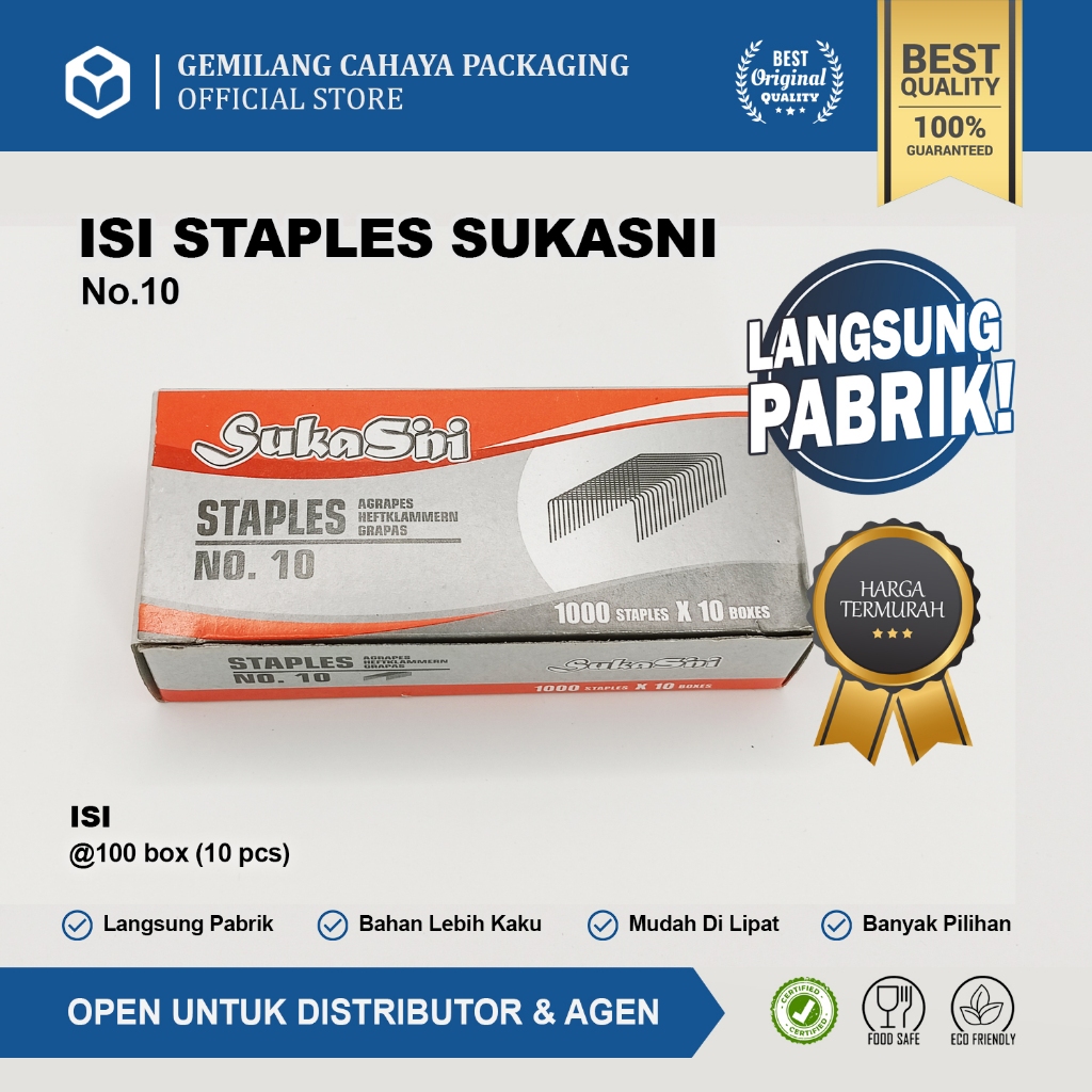 

Langsung Pabrik Isi Staples Sukasni