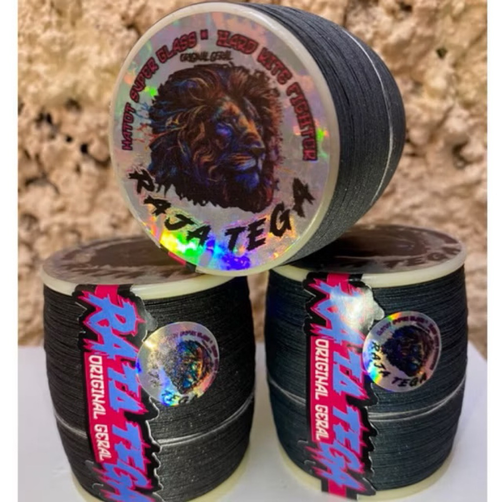 GELASAN MATOT RAJA TEGA, BAHAN MATOT HITAM 0,18 2000 yard, halus berasa tajam super
