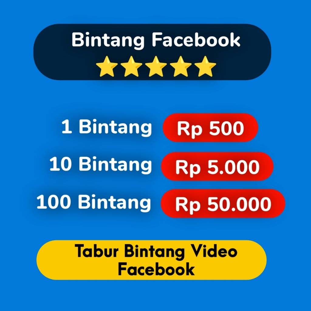 Tabur Bintang Facebook