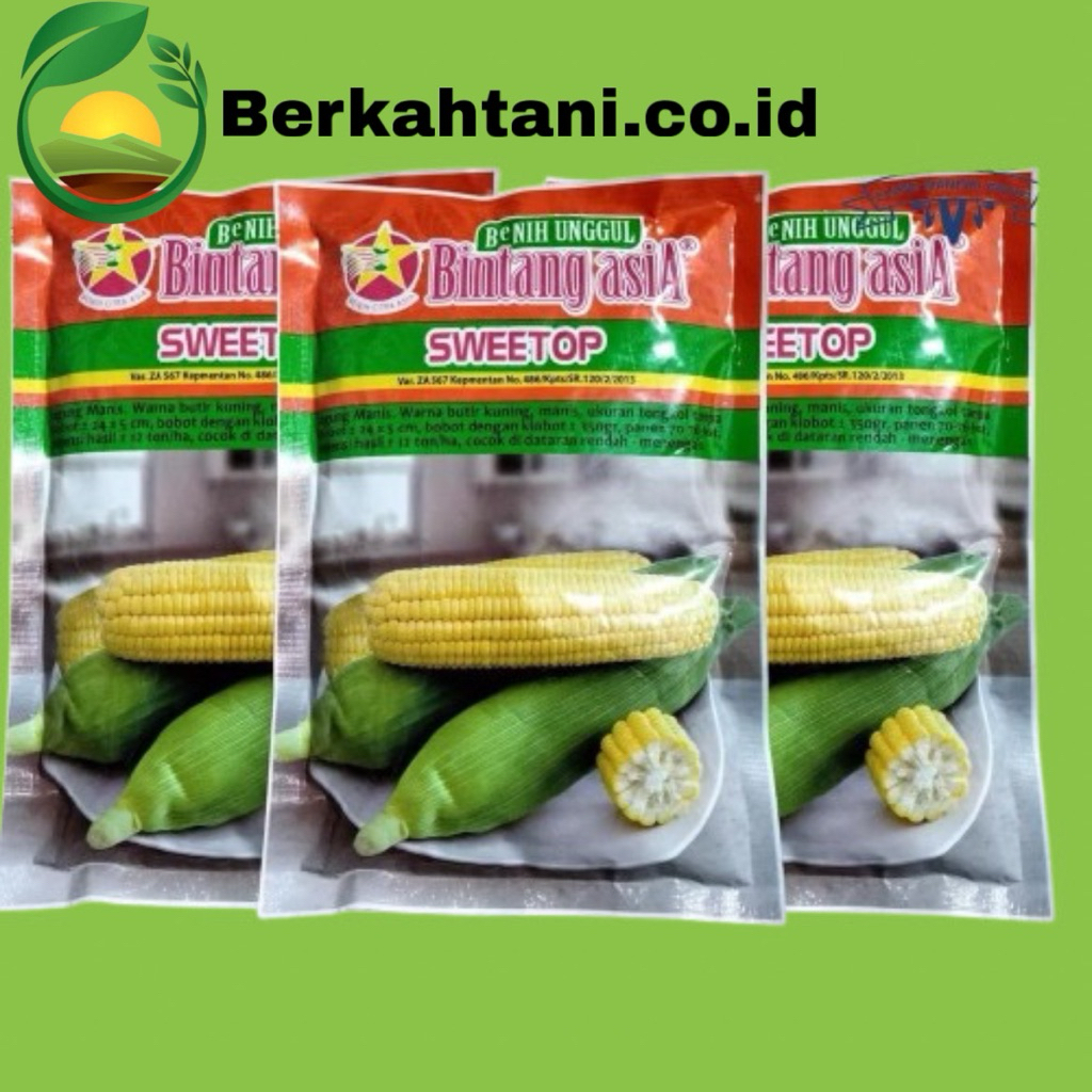 Sweetop (Manise) 250gr Benih Jagung Manis Bintang Asia Exotic Paragon