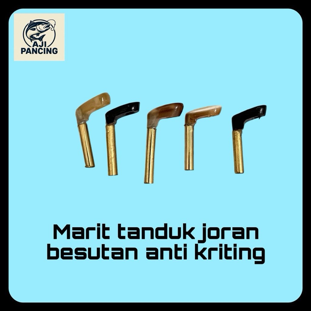 Marit tanduk joran besutan anti kriting