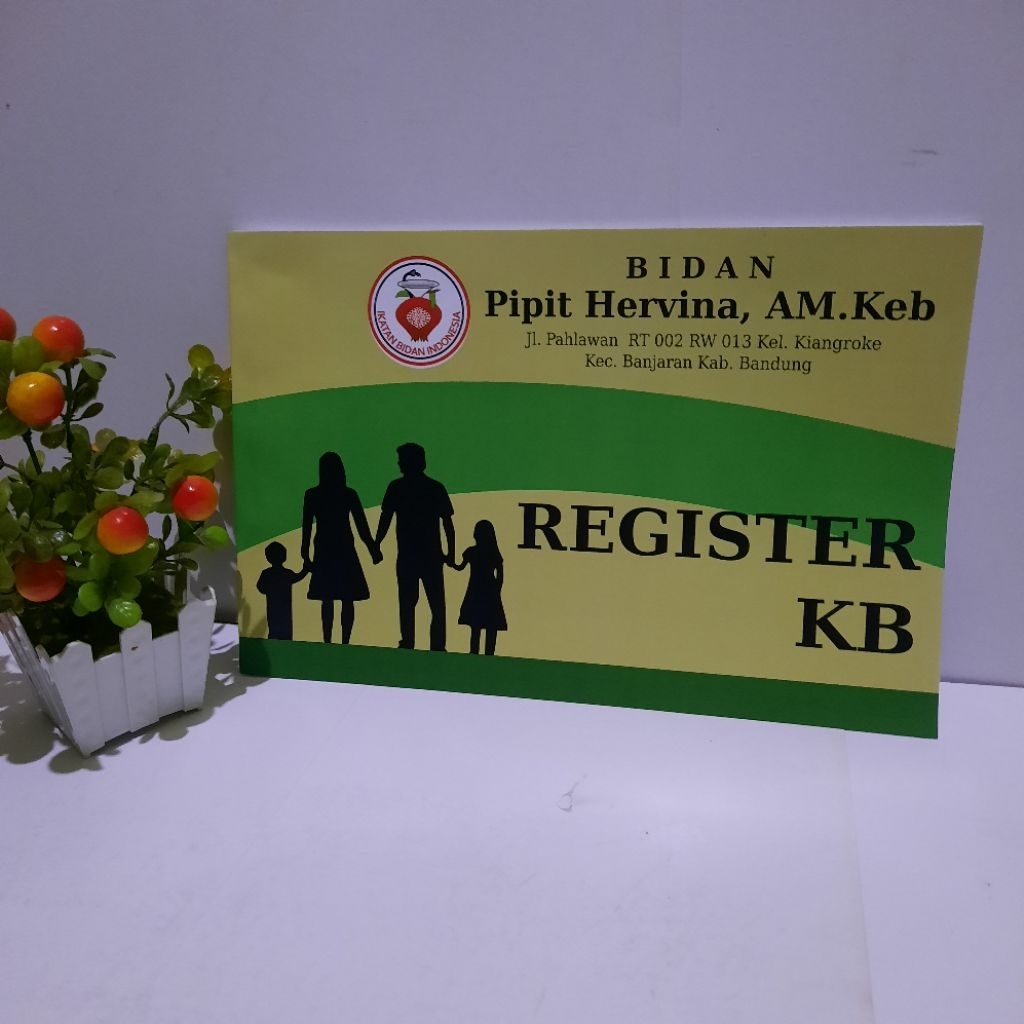 

Register KB isi 50 Lembar (100 Halaman)