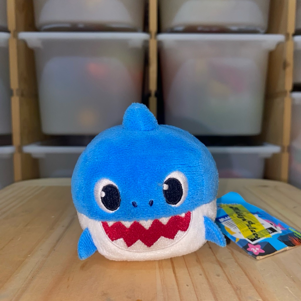 NEW Original Pinkfong Baby Shark Official Song Cube - Boneka Pinkfong Baby Shark Original Elektrik O