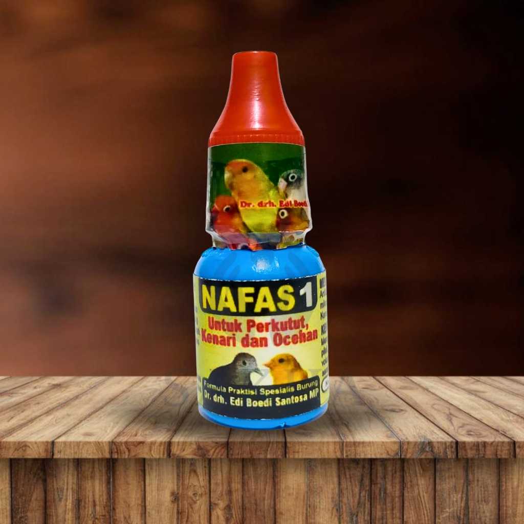 NAFAS 1 DR.EDHI Obat Burung untuk Pernafasan Ringan & Pilek