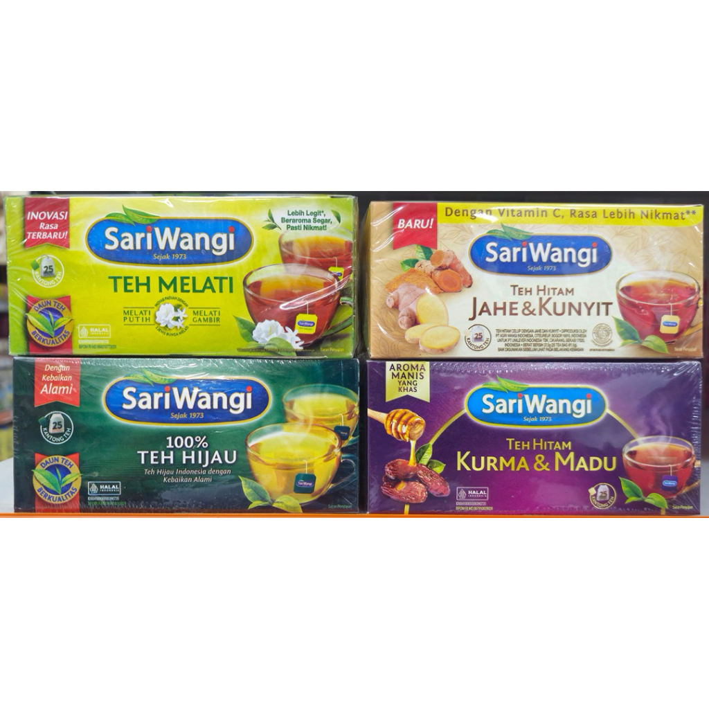 

Sariwangi Teh Celup series 50g BOX (isi 25 kantong x 2g) - 1Box