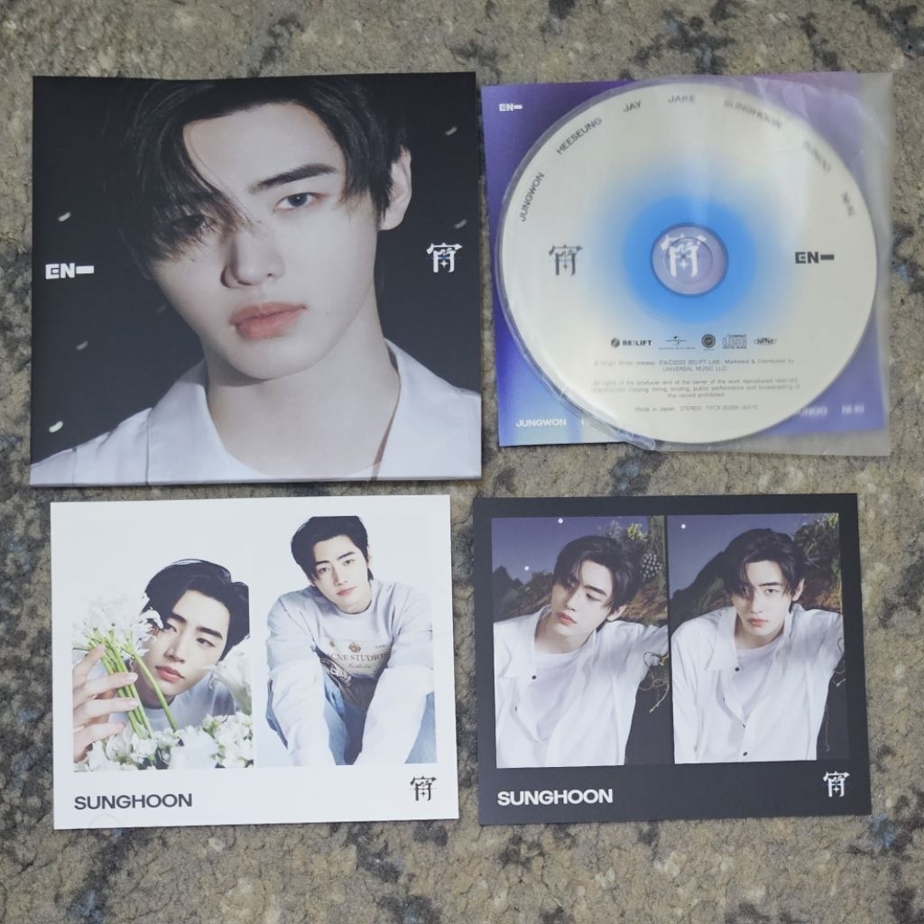 Official Album Only Sunghoon Enhypen YOI Solo Jacket Soljack